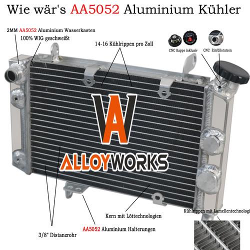 Aluminium kühler for - aluminium,
